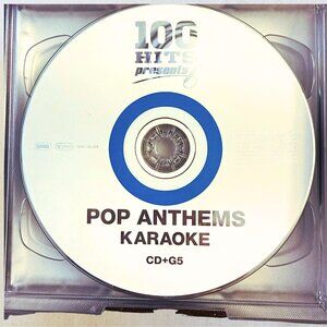 100 Hits Pop Anthems Karaoke Disc 5 CDG Replacement Disc Karaoke Music-Untested